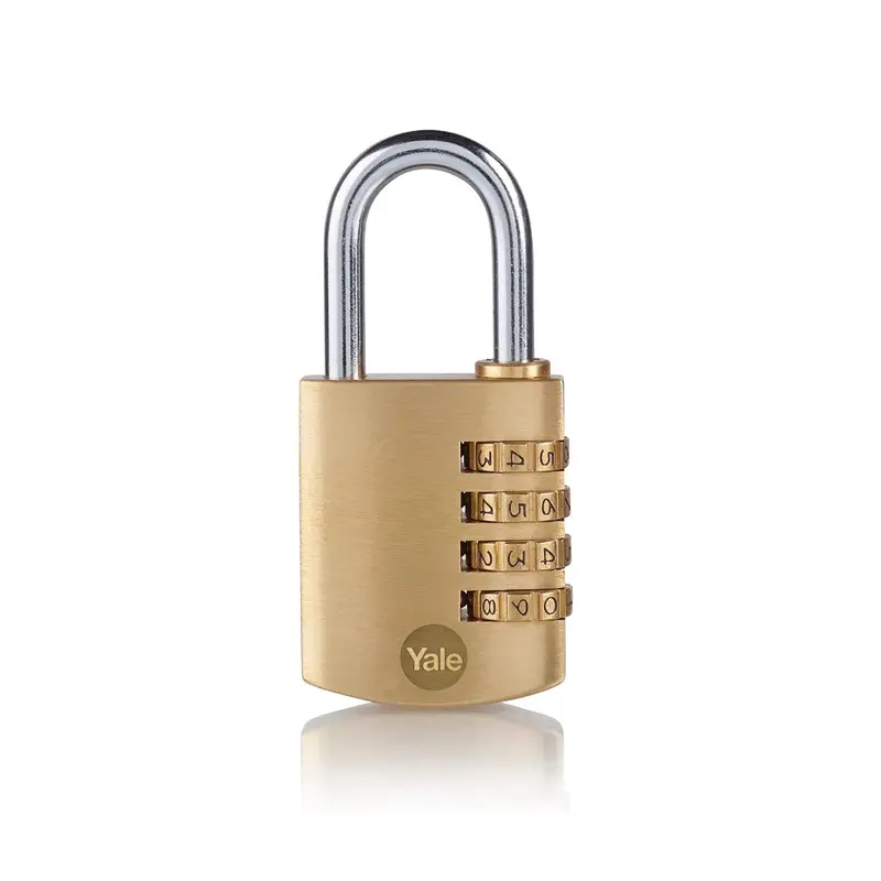 4 Code Brass Padlock