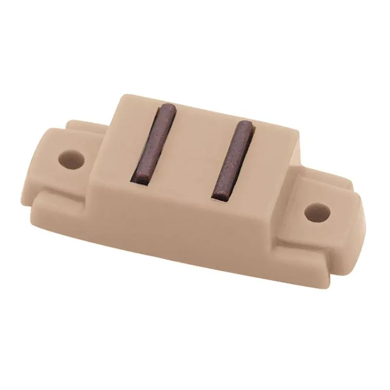 2-1/2 in. Tan Magnetic Door Catch with L-Strike0.07 / each