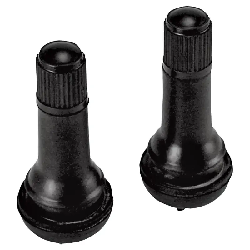 Genuine Victor 22-5-14130-VF Tire Valve Stem, Rubber, Black