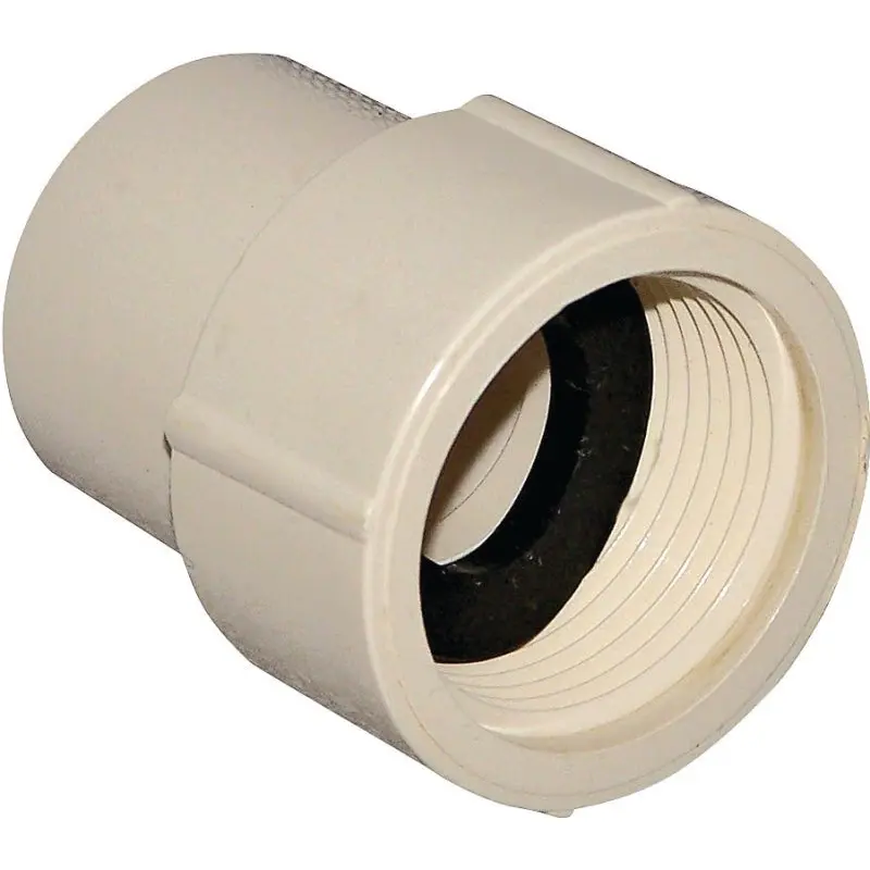 NIBCO T00057C Pipe Adapter, 1 in, Slip x FIP, CPVC