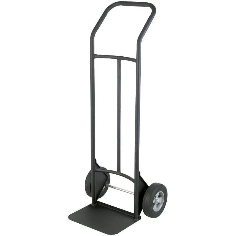 ProSource Hand Truck, 400 lb Weight Capacity, 14 in W x 10 in D Toe Plate, Black