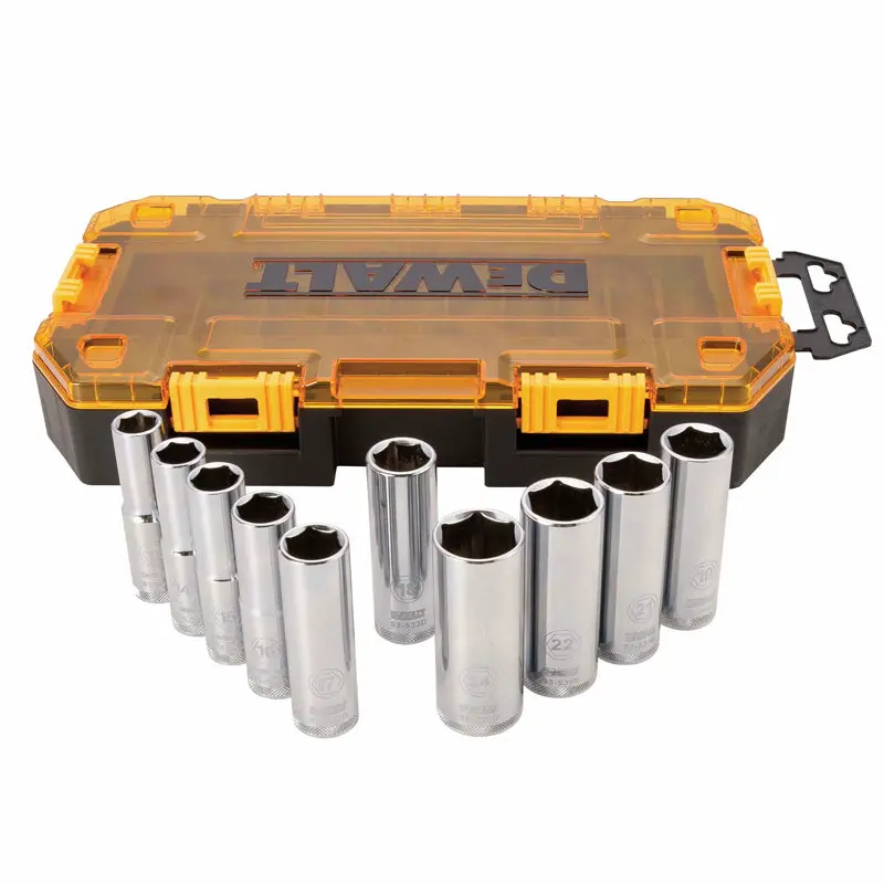 Deep Drive Socket Set | 12" - set of 10