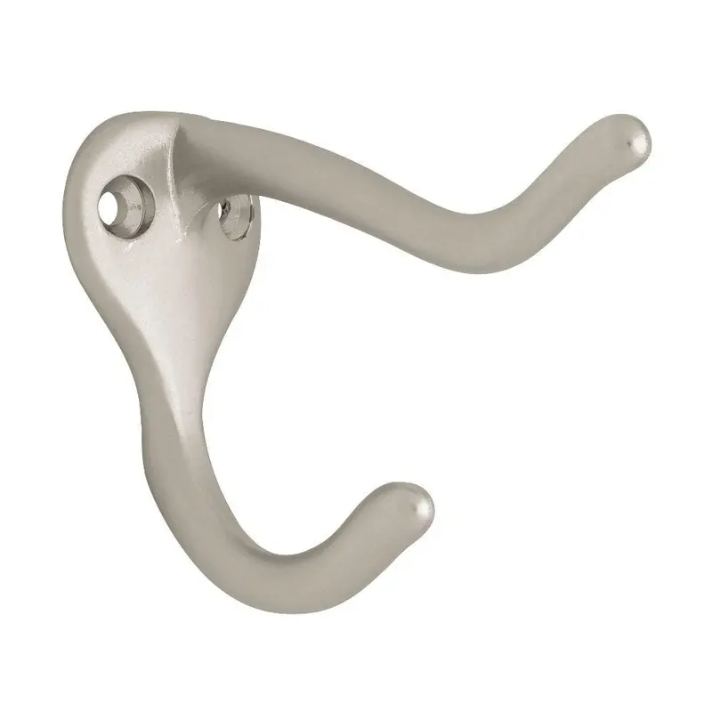 2-2/7 in. Satin Nickel Coat HookSatin Nickel / 0.11 / 1