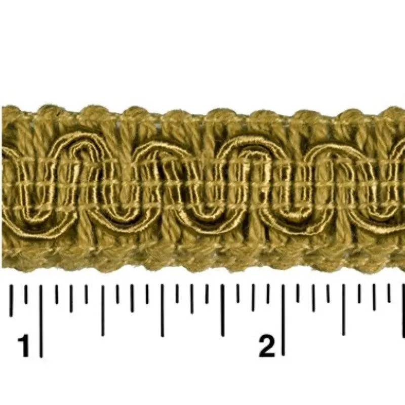 Rayon Scroll Gimp - D25 Gold 36 Yards