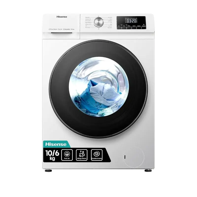 Hisense Front Load Washer Dryer 10 Kg | WDQA1014EV