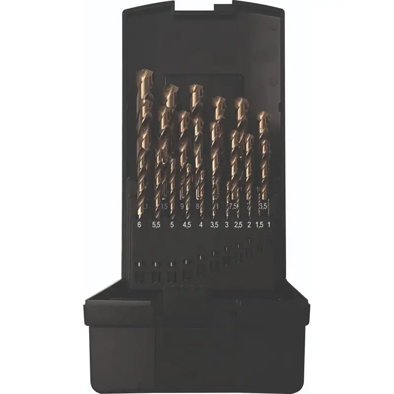 PROJAHN Twist Drill Set HSS-Co 1-13/0.5 mm 25pcs. BASIC Plastic Case