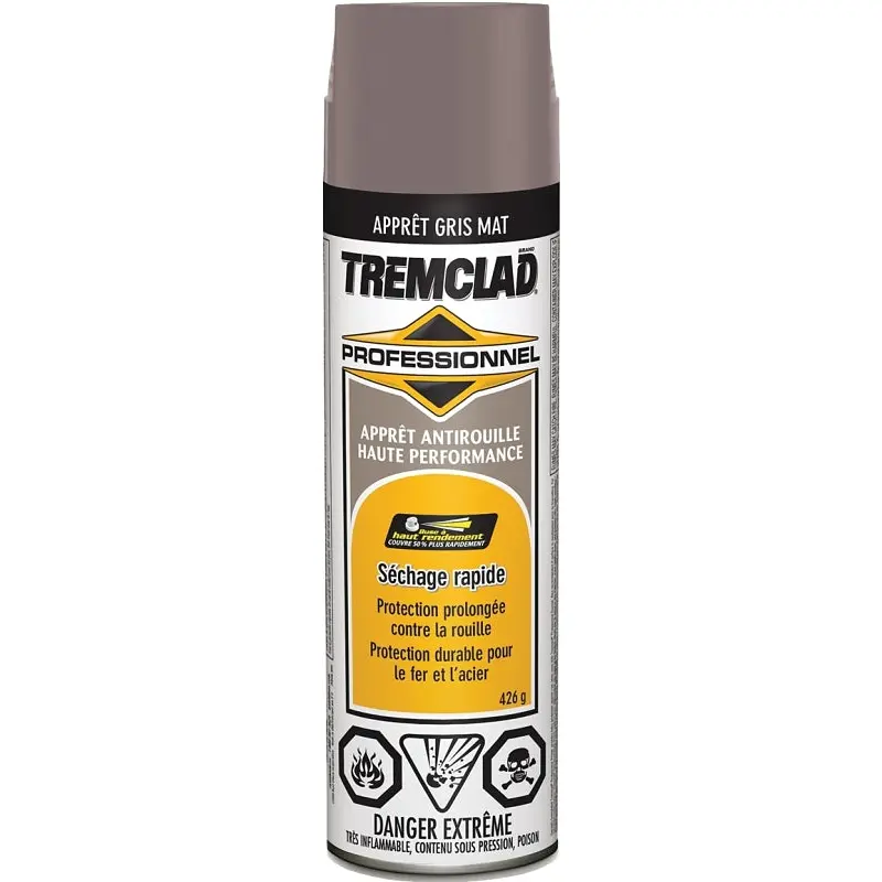 Rust-Oleum 5807582838 Professional Primer, Gray, Flat, 426 g