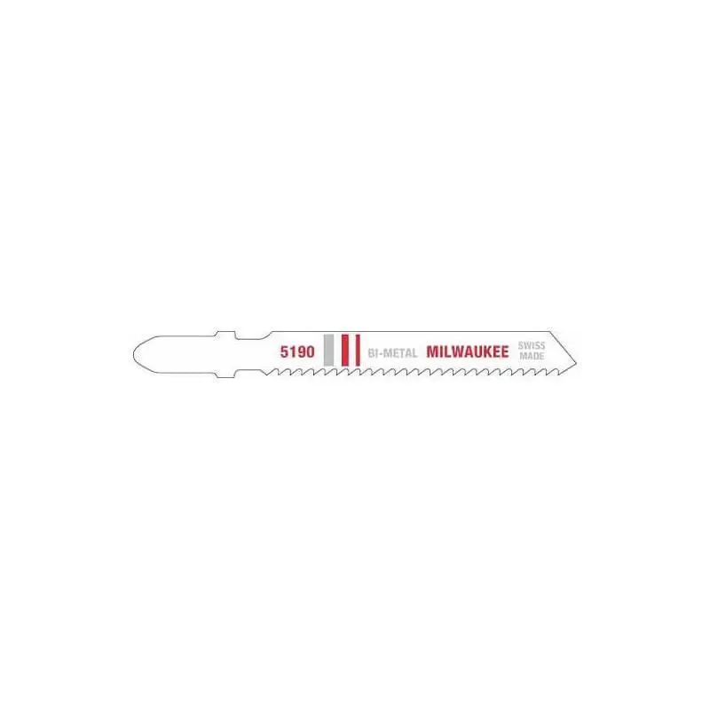 Milwaukee 48-42-5190 3"" 14 TPI Bi-Metal Jig Saw Blade (5 PK)