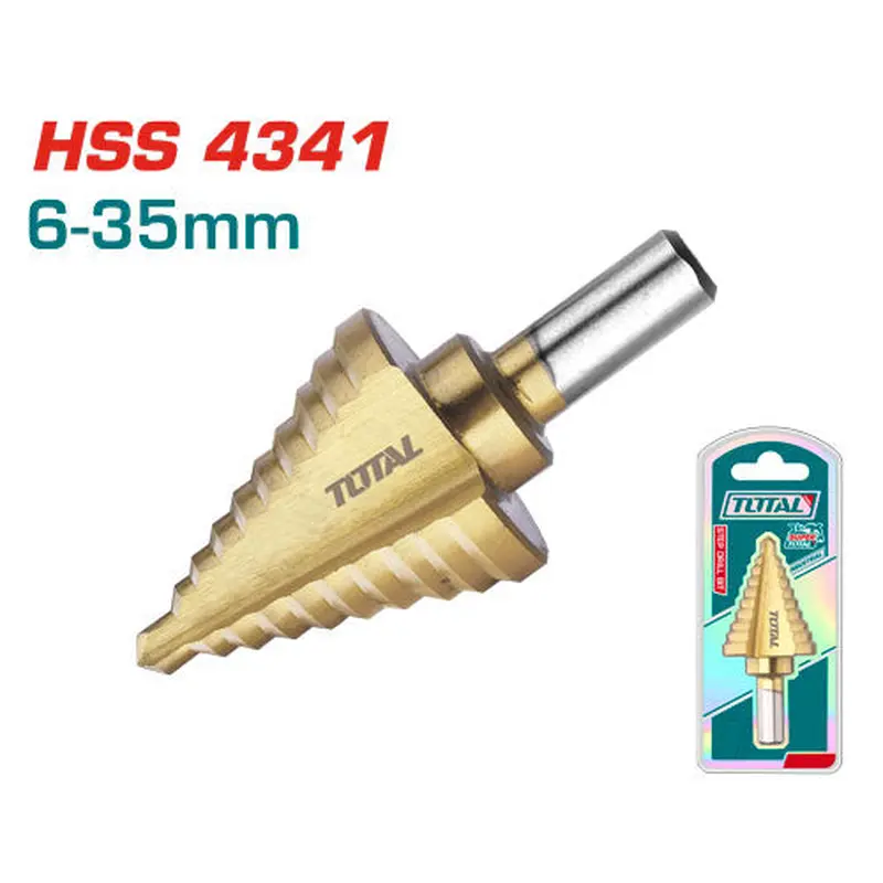TOTAL Step Drill Bit 6-35mm (TAC7563501)