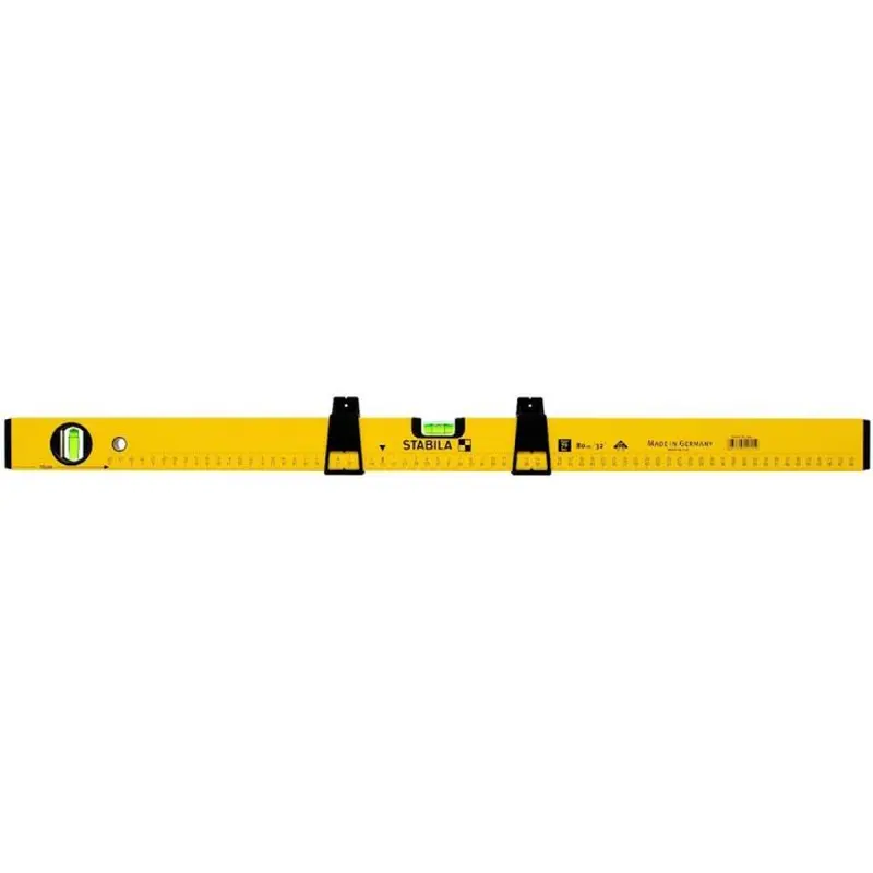 Type 70 MAS spirit level with sliding markers and printed scale | 80 cm