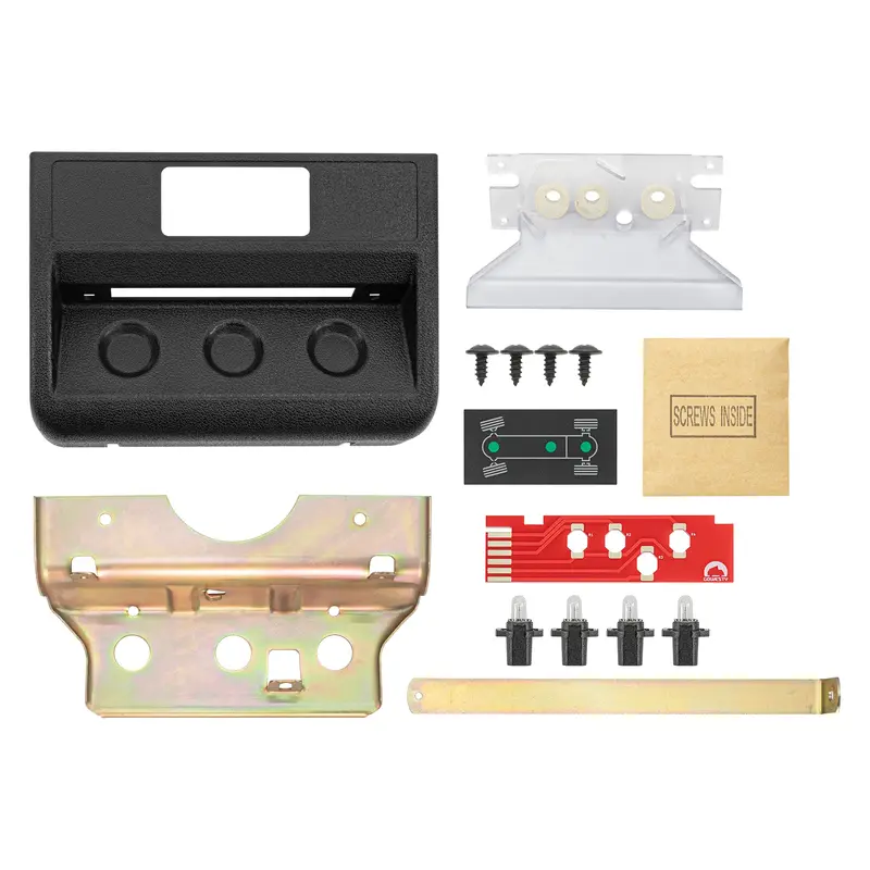 Locker & Decoupler Switch Panel KitBlack