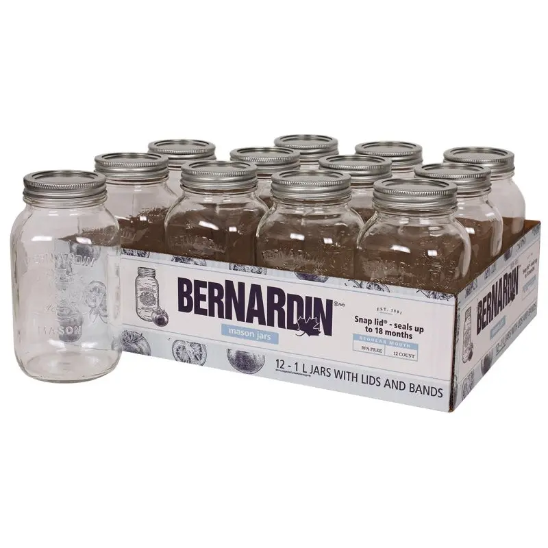 Bernardin 11000 Traditional Jar, 1 L