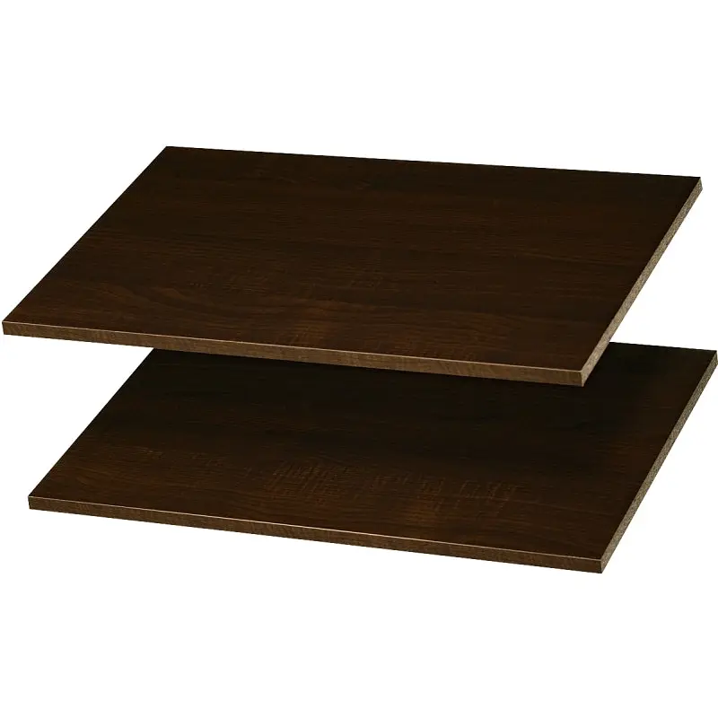 Easy Track RS1423-T Adjustable Shelf, 100 lb, 14 in L, 23-7/8 in W, Wood