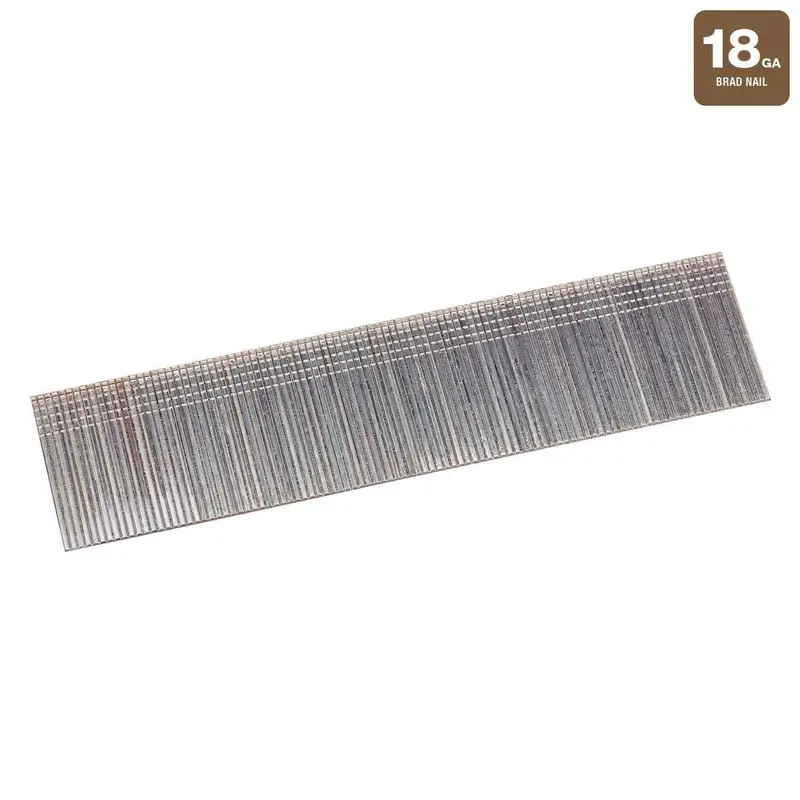 1-1/4 in. 18 GA Galvanized Brad Nails, 1,000 Pc.