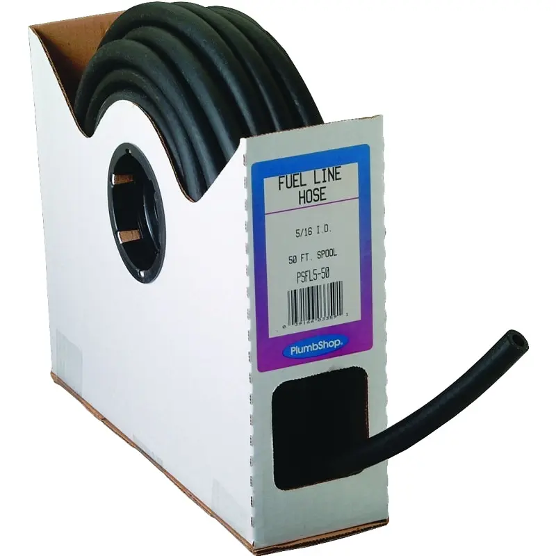 Abbott Rubber T22004003/SP23015 Fuel Hose, 50 ft L, 80 psi Pressure, PVC, Black