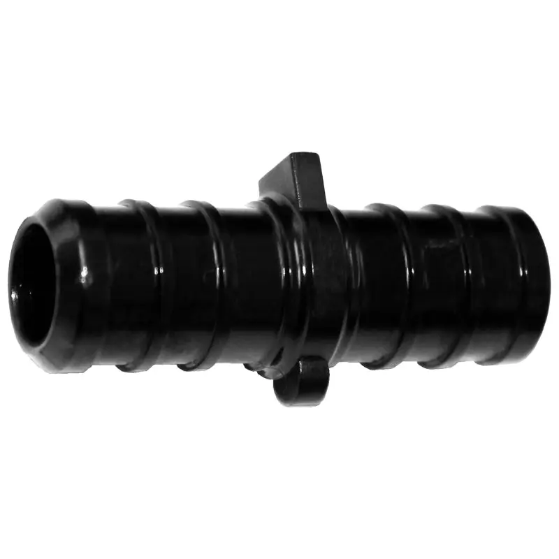 BOW 502138 Coupling, 1/2 in, Poly, Black