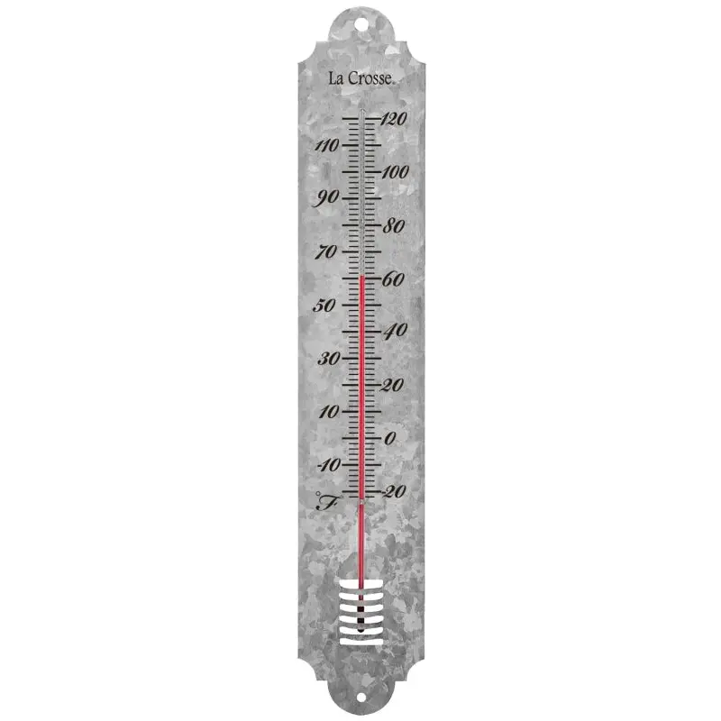 La Crosse 204-1550 Thermometer, Analog, -20 to 120 deg F