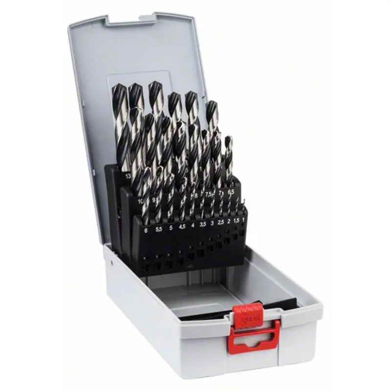 Metal Twist Drill Bit HSS PointTeq Set ToughBox |1-13mm - 25pcs