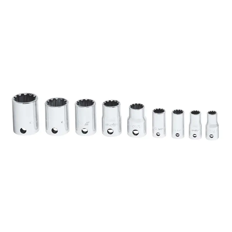 Snap-on 209TFES Shallow Spline Socket Set