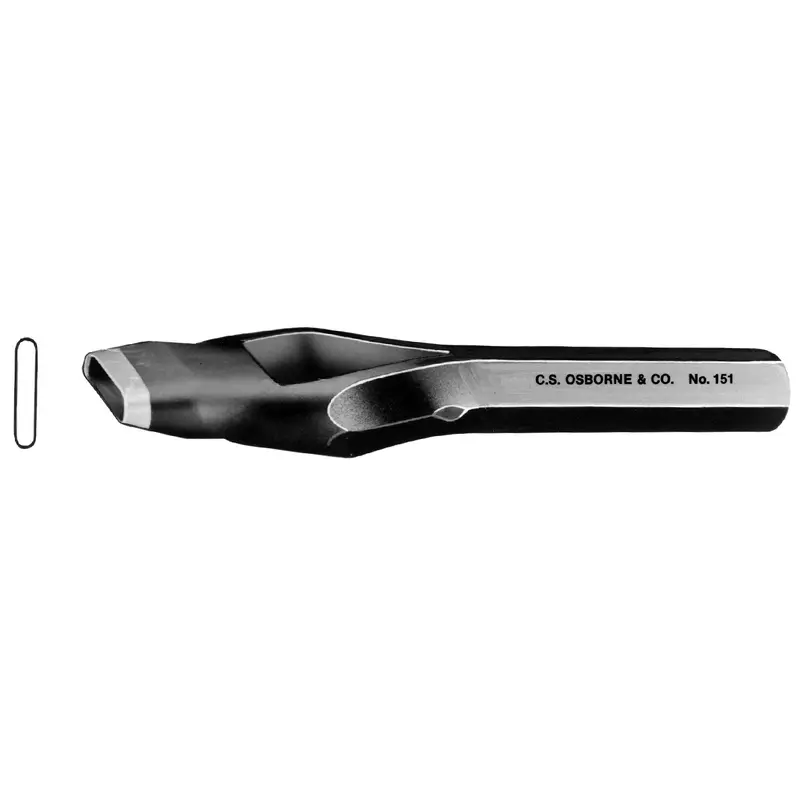 C.S. Osborne Bag or Oblong Punch - 1-3/8"