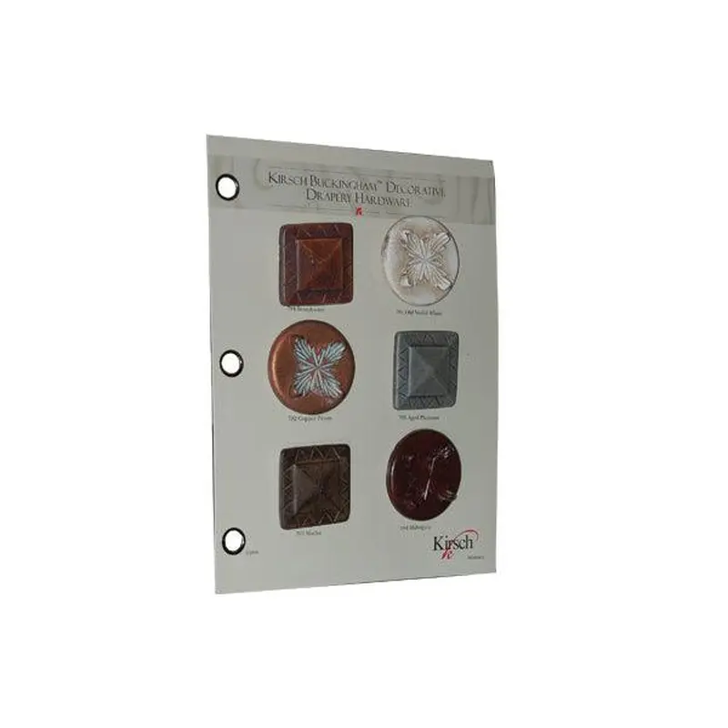 Kirsch Buckingham Sample Chip Card
