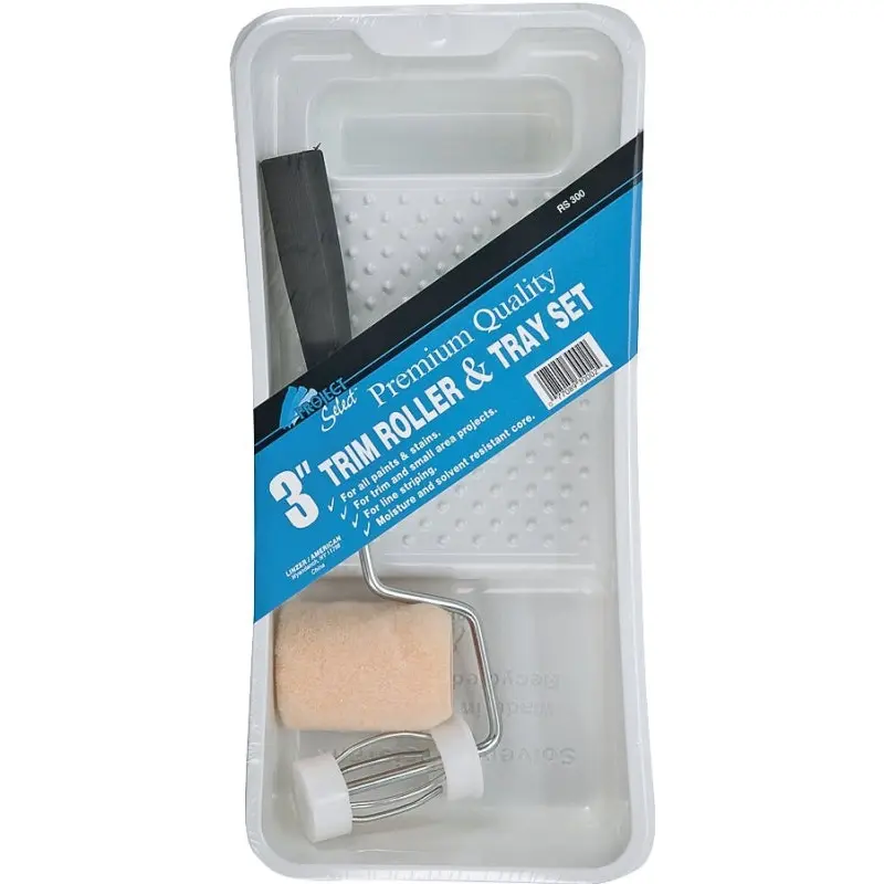 Linzer RS300 Roller and Tray Set, Mini Size, Plastic