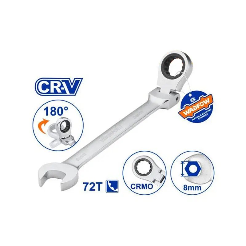 Wadfow Flexible Ratchet Spanner 19mm