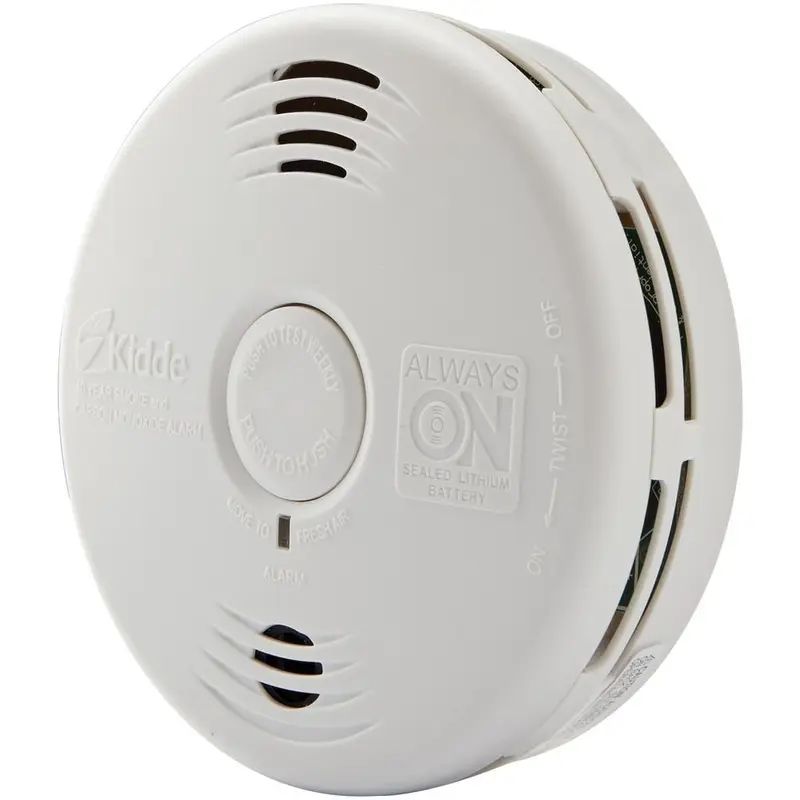 10-Year Worry Free Sealed Battery Smoke and Carbon Monoxide Combination Detector with Voice Alarm (2-Pack)2 / 2 / Battery