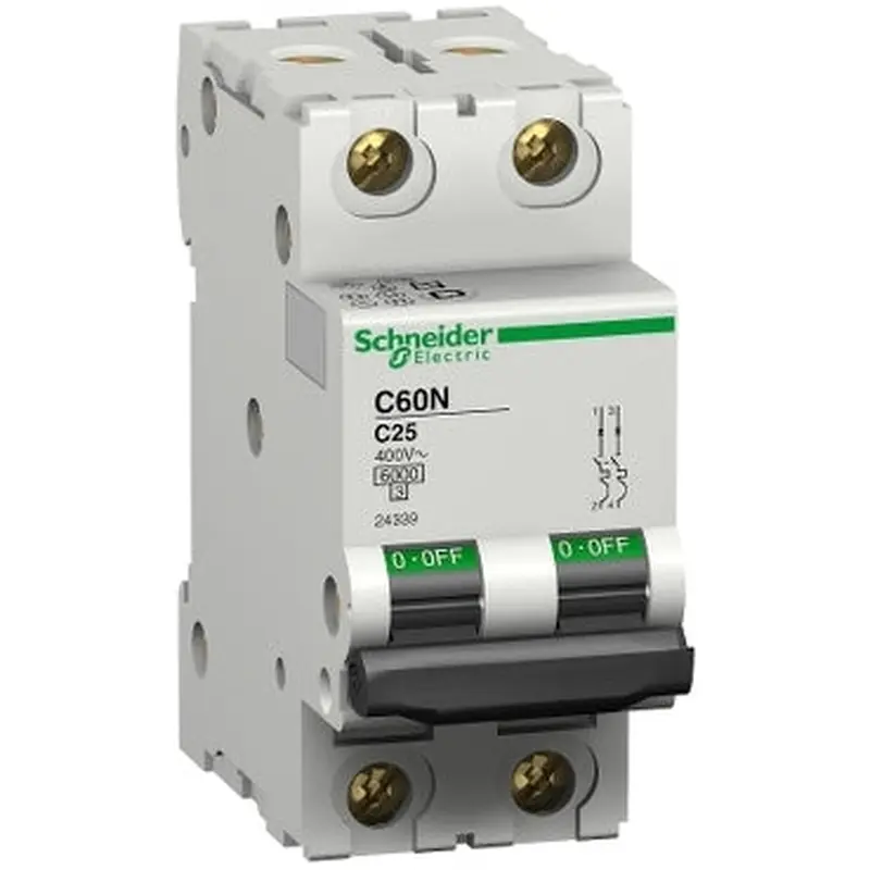 Circuit breaker | C60N 2P 63A  C