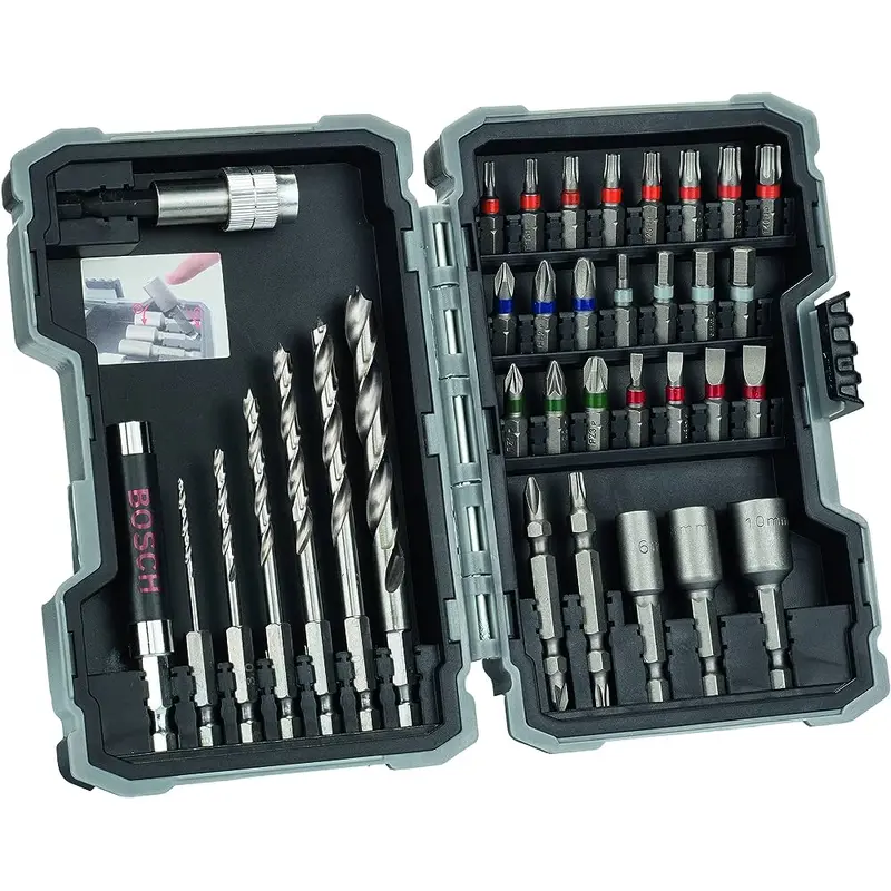 Drill Bit and Screwdriver Pro Mixed Wood | 35pcs