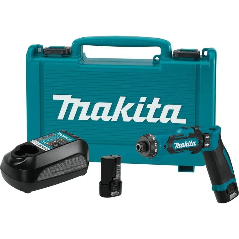 7.2-Volt Lithium-Ion 1/4 in. Cordless Hex Driver-Drill Kit with Auto-Stop Clutch5.8 / each