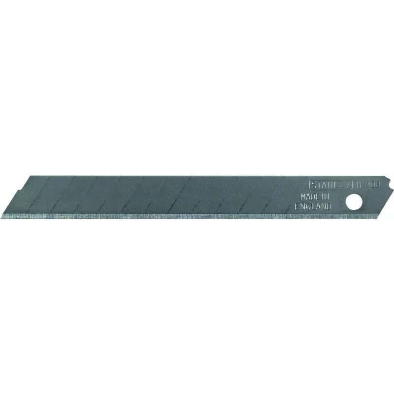 Stanley 11-300 Replacement Blade, 9 mm, 3-1/4 in L, Carbon Steel, 13-Point