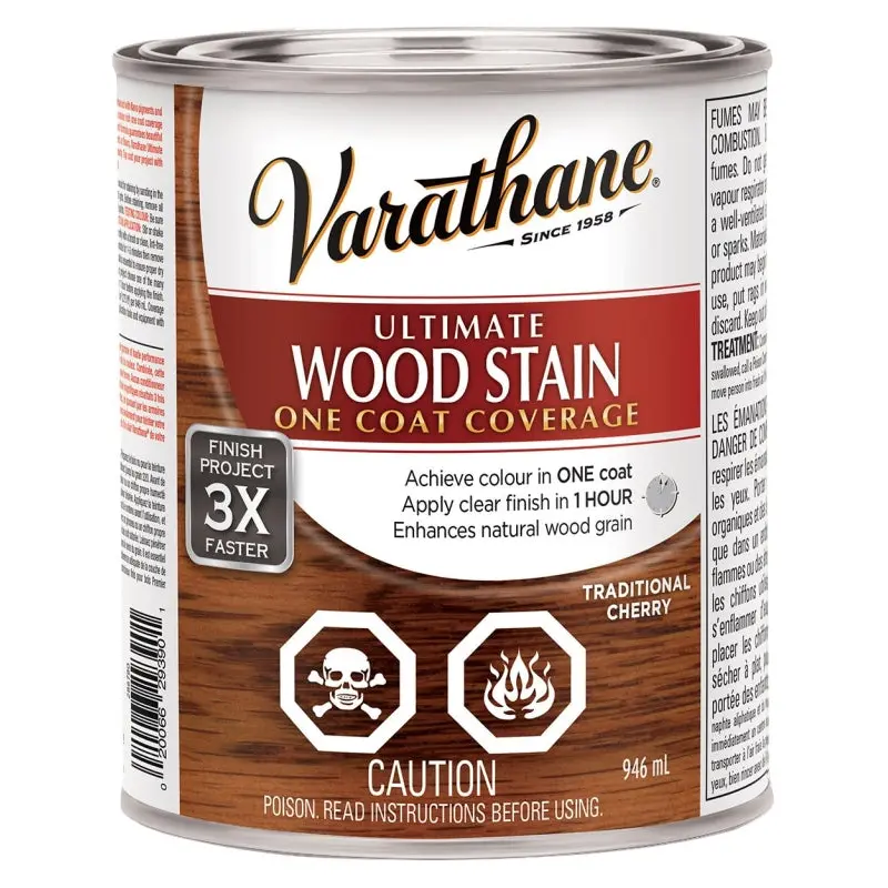 Varathane 286780 Stain, Traditional Cherry, Liquid, Can