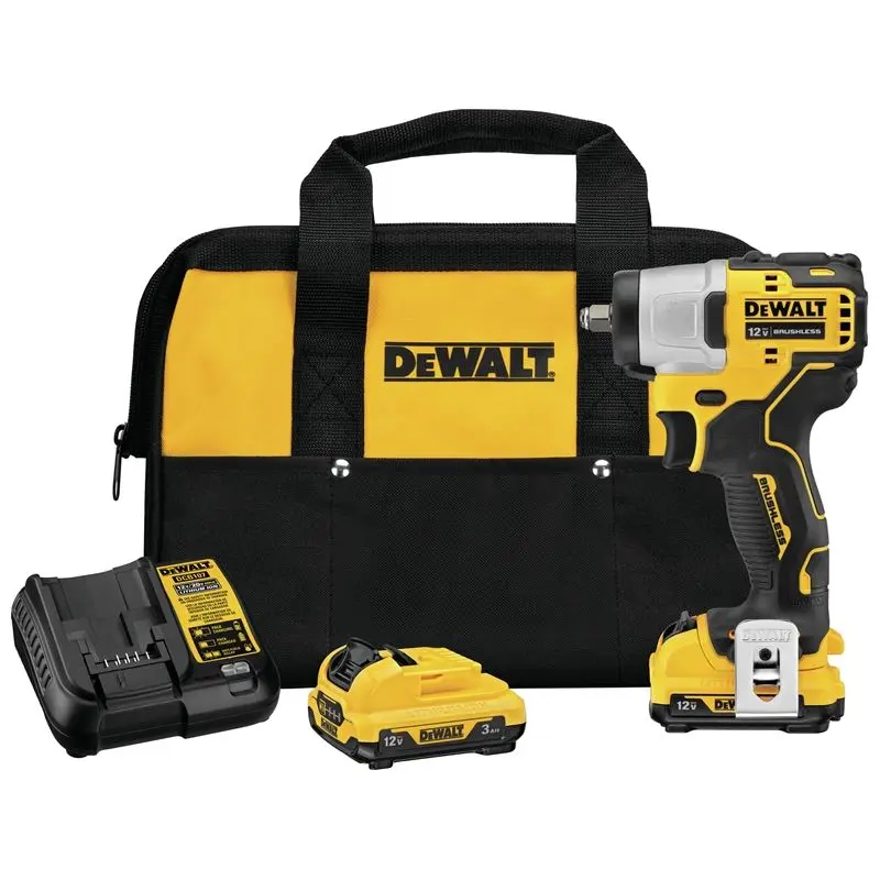 DEWALT DCF902F2 XTREME 12V MAX* Brushless 3/8 in. Cordless Impact Wrench Kit