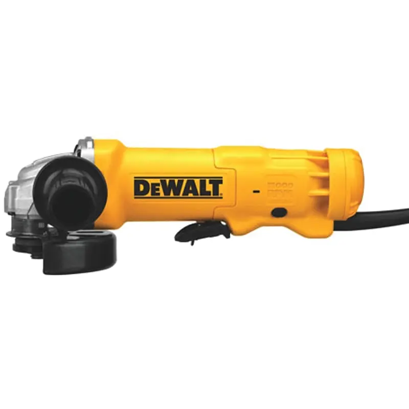 DeWALT DWE402 Small Angle Grinder, 11 A, 5/8-11 Spindle, 4-1/2 in Dia Wheel, 11,000 rpm Speed