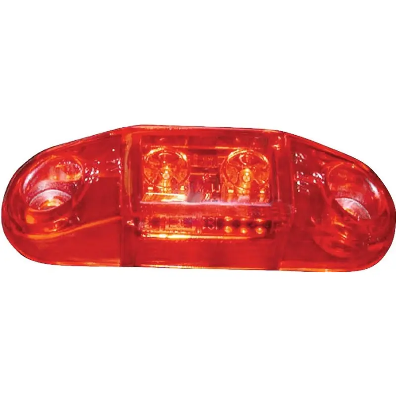 PM V168R LED Light, 9/16 V, 2-Lamp, LED Lamp, Red Lamp