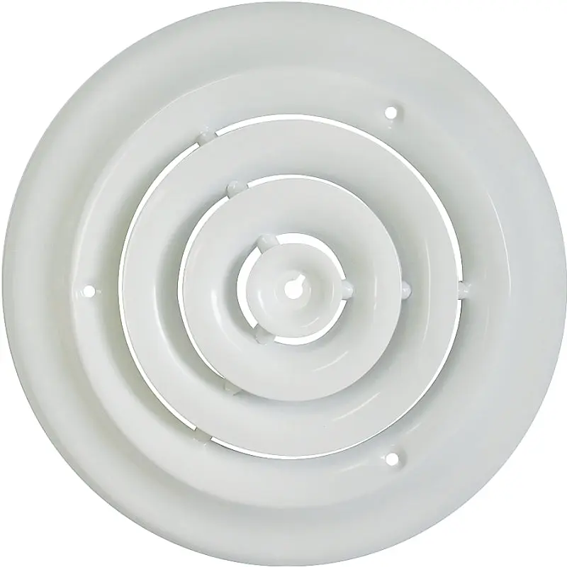 ProSource SRSD08 Round Ceiling Diffuser, White