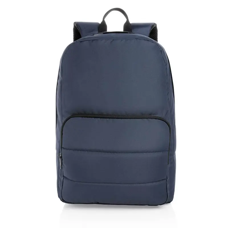 Impact AWARE RPET Basic 15.6" Laptop Backpack - Navy Blue