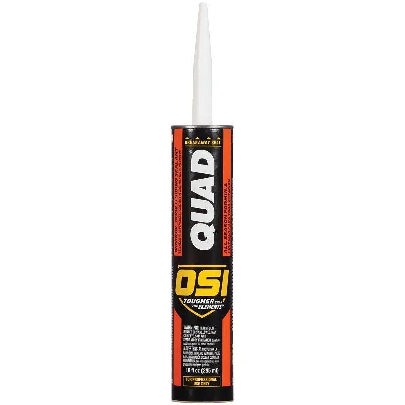 OSI 1637007 Advanced Formula Sealant, Brown 455, 7 days Curing, 20 to 100 deg F, 10 oz Cartridge