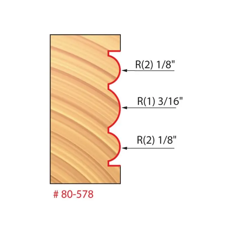 Freud | 80-578 15/16 (Dia.) Triple Beading Bit