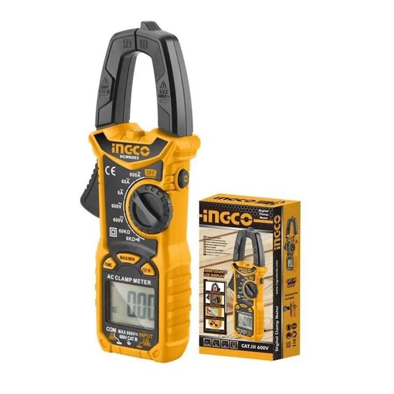 Digital AC Clamp Meter 6000 Counts