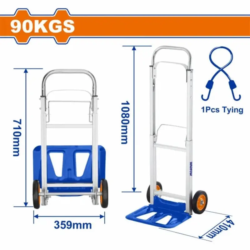 Wadfow Folding Load Cart 90kg