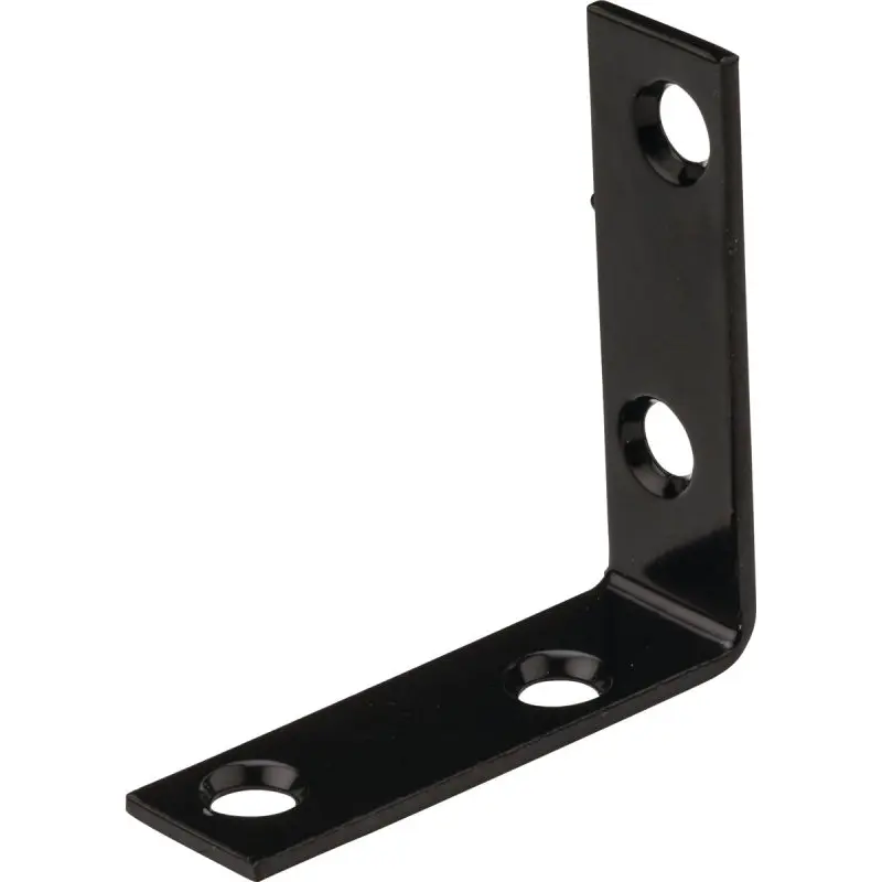 National Hardware 115BC Series N266-481 Corner Brace, 2 in L, 5/8 in W, Steel, 0.08 Thick Material