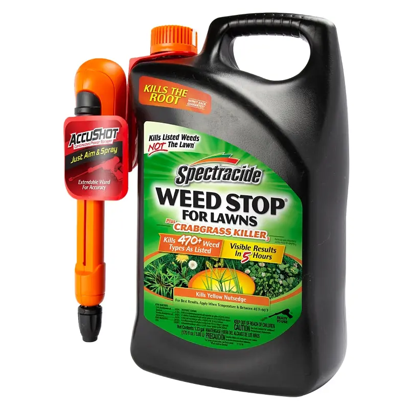 Spectracide Weed Stop HG-96588 Weed Killer, Liquid, Spray Application, 1.33 gal