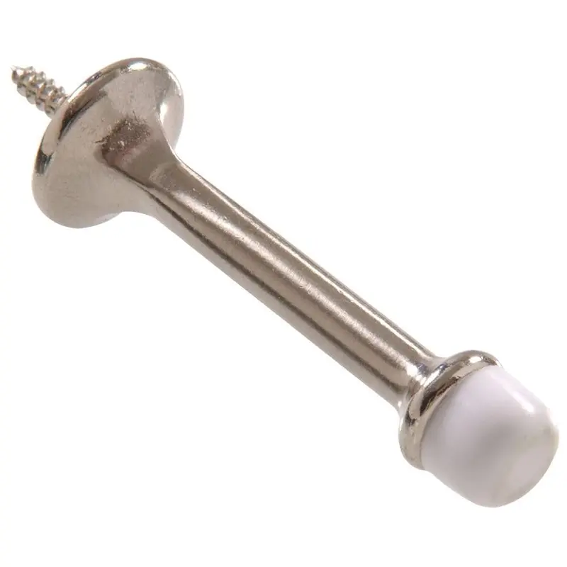 3 in. Satin Nickel Standard Rigid Door Stop (5-Pack)0.979 / each