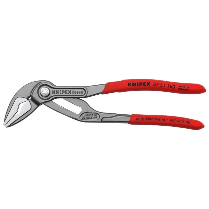 KNIPEX Tools 87 51 180 SBA 7 1/4" Cobra ES Water Pump Pliers