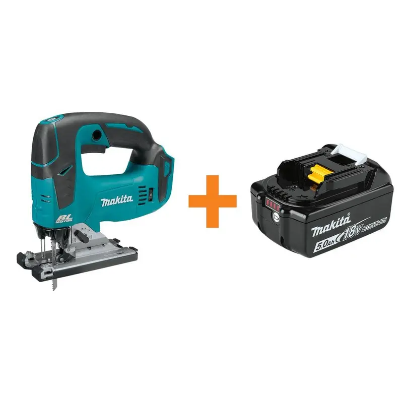 18-Volt LXT Lithium-Ion Brushless Cordless Jig Saw, Tool Only with Bonus 18-Volt LXT Lithium-Ion 5.0 Ah Battery5.8 / each