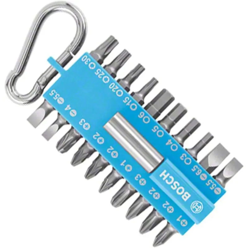 21pcs Screwdriver Bit Set with Snap-hook (blue)