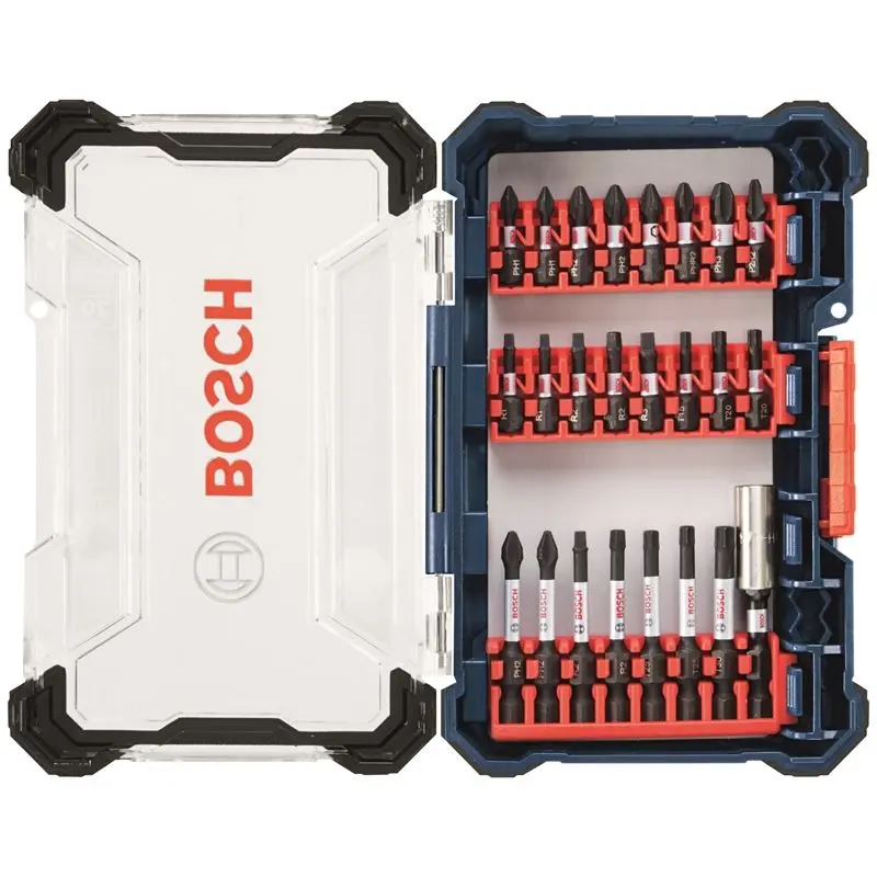 Bosch | SDMS24 24 pc. Impact Tough Screwdriving Custom Case System Set