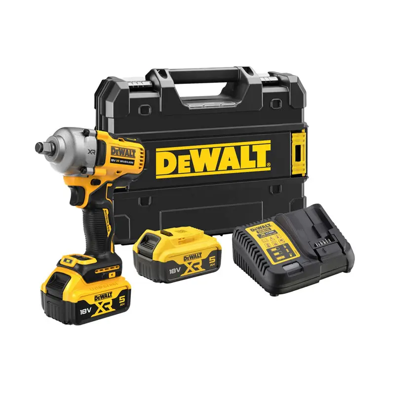 Brushless cordless impact wrench | 2 X 5.0AH Li-ion XR